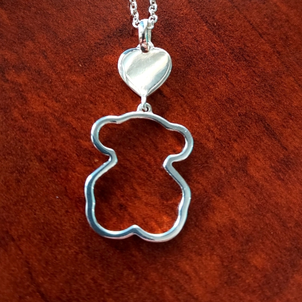 Necklace Tous Silver Vermil